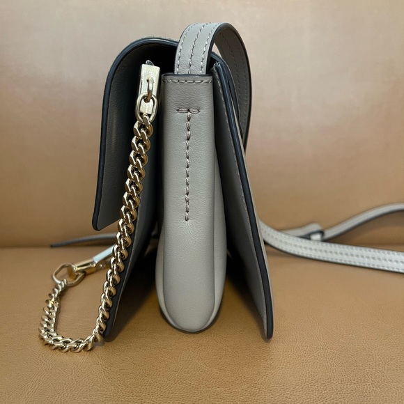 Chloe Faye Shoulder Bag Leather And Suede - Picture 5 of 8